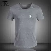 mode chanel t shirts luxury france top logo gray